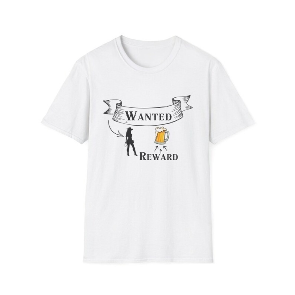 Wanted Men_s T-shirt T-shirt For Man Beer T-shirt